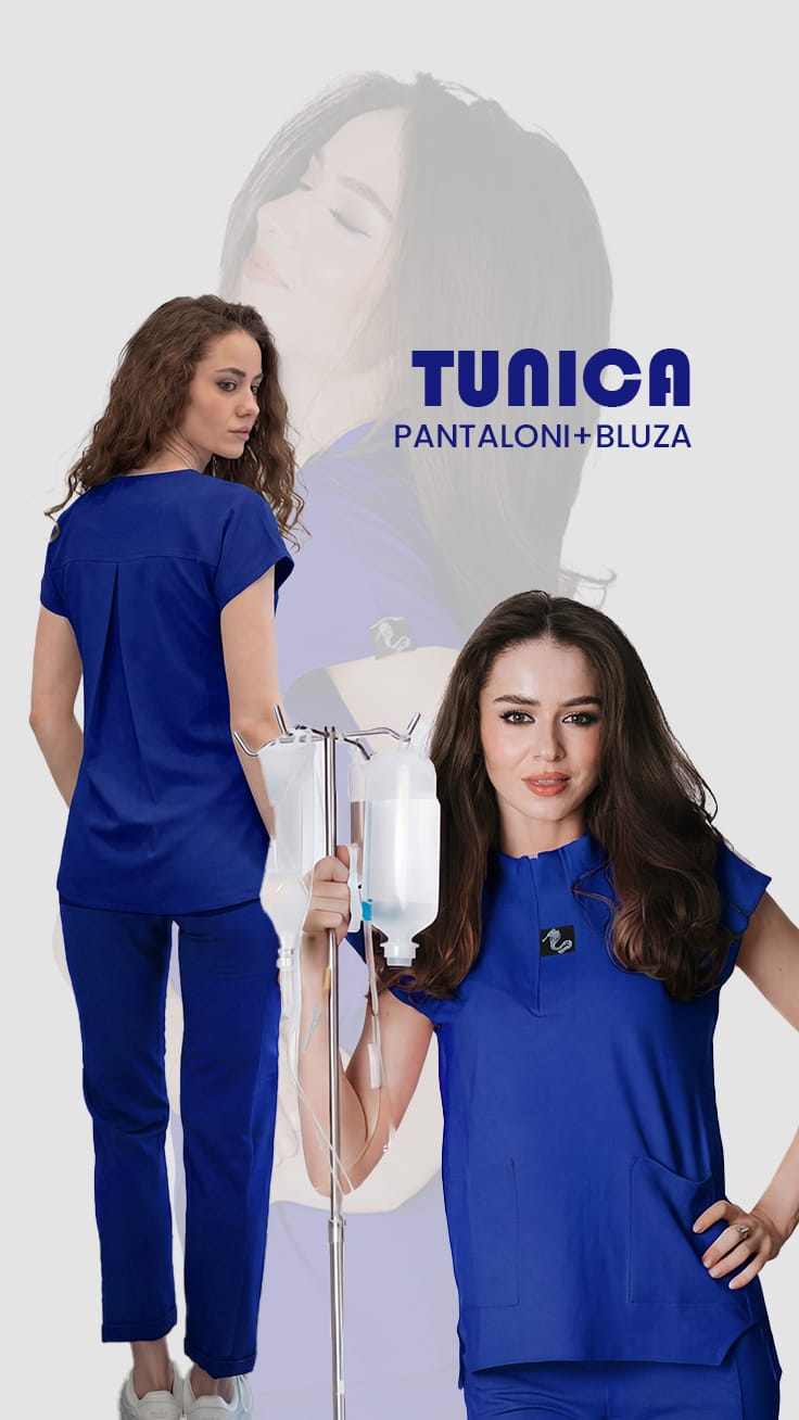 Alternative view of SET SCRUB medical Albastru Royal