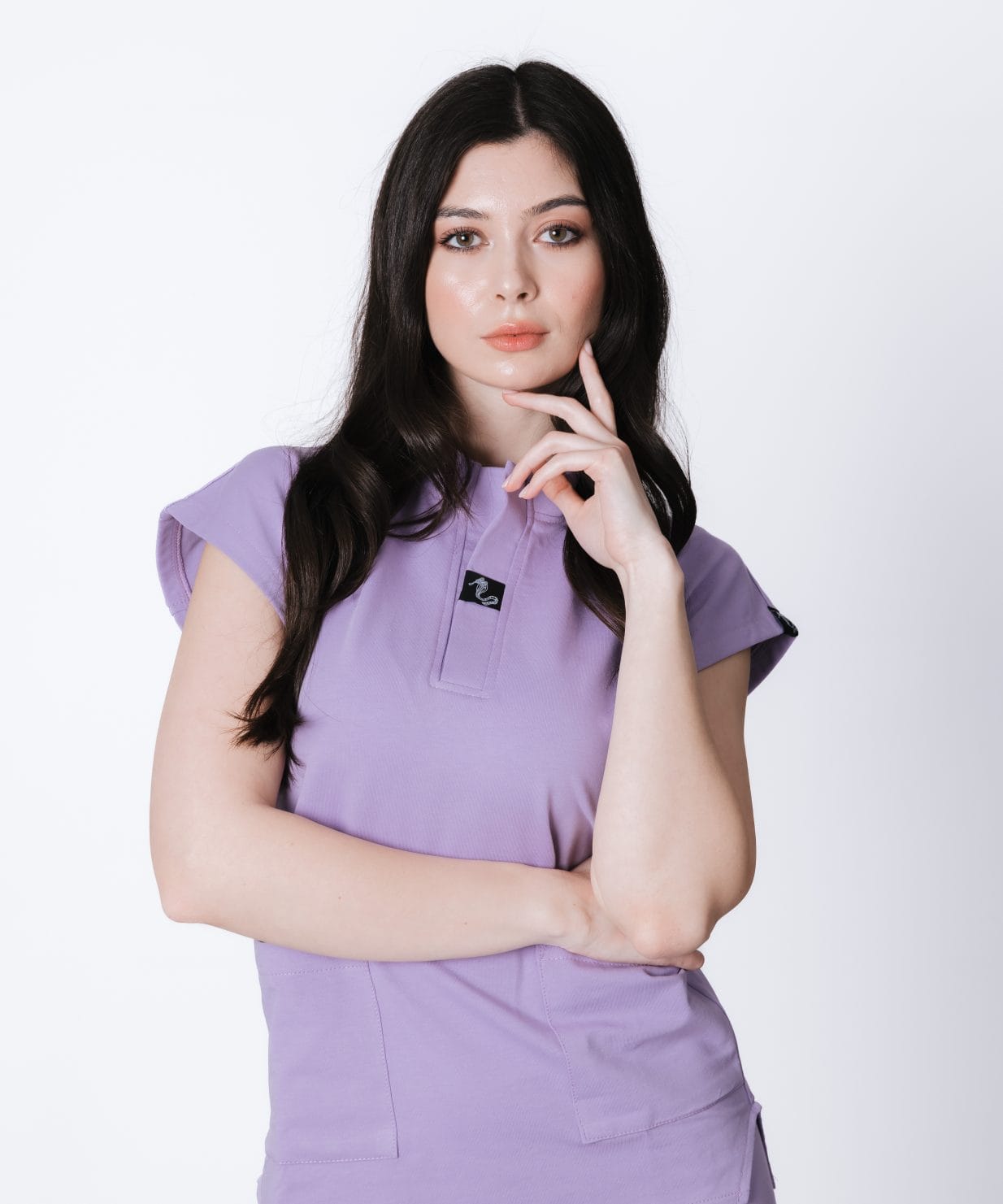 scrub medical lila uniforma medicala bumbac 12 scrub medical lila uniforma medicala bumbac 12
