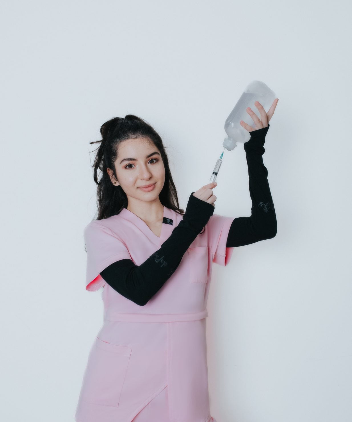 bluza underscrub dapsis cu scrub roz bluza underscrub dapsis cu scrub roz