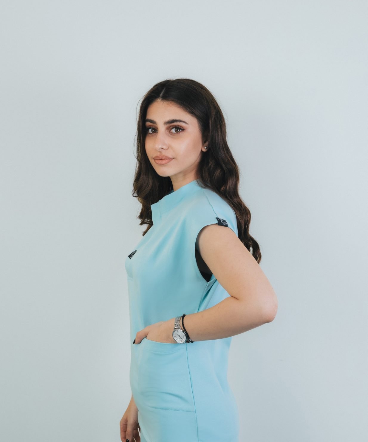 SCRUB MEDICAL Aqua albastru costum medical aqua11 SCRUB MEDICAL Aqua albastru costum medical aqua11