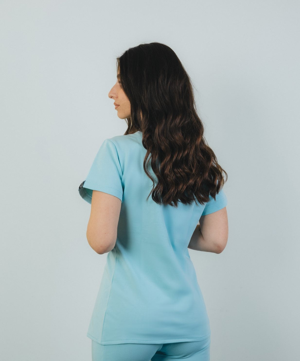 SCRUB MEDICAL Aqua albastru costum medical aqua13 SCRUB MEDICAL Aqua albastru costum medical aqua13