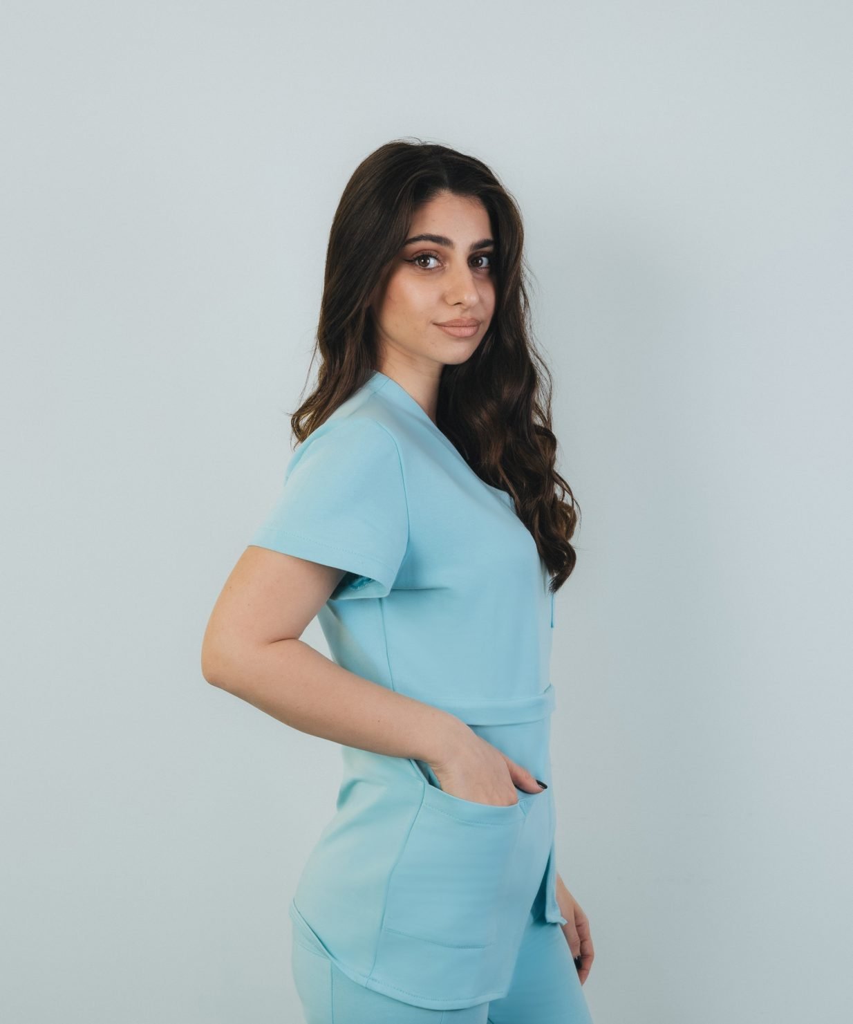 SCRUB MEDICAL Aqua albastru costum medical aqua7 SCRUB MEDICAL Aqua albastru costum medical aqua7