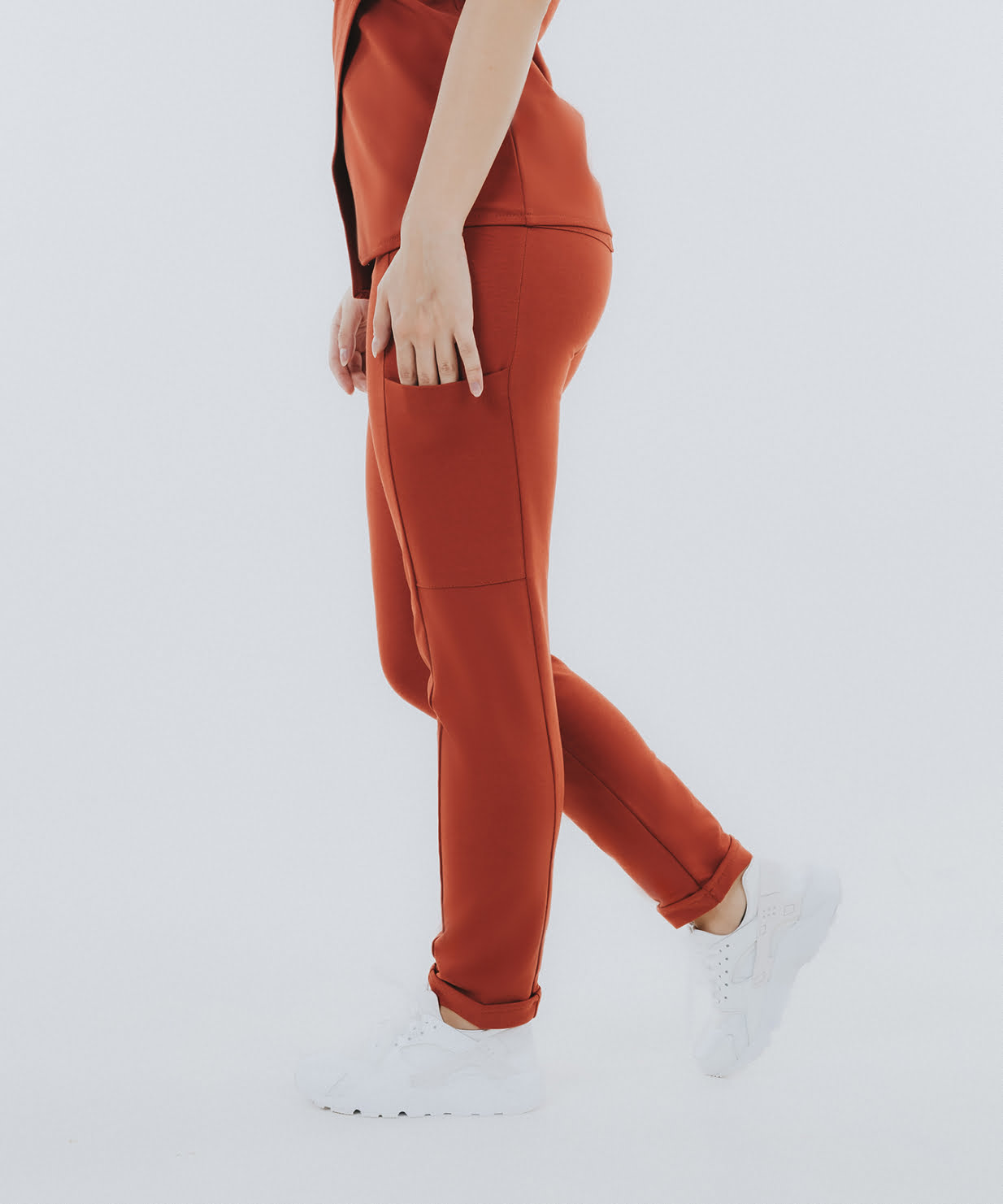 scrub medical copper uniforma medicala bumbac copper425