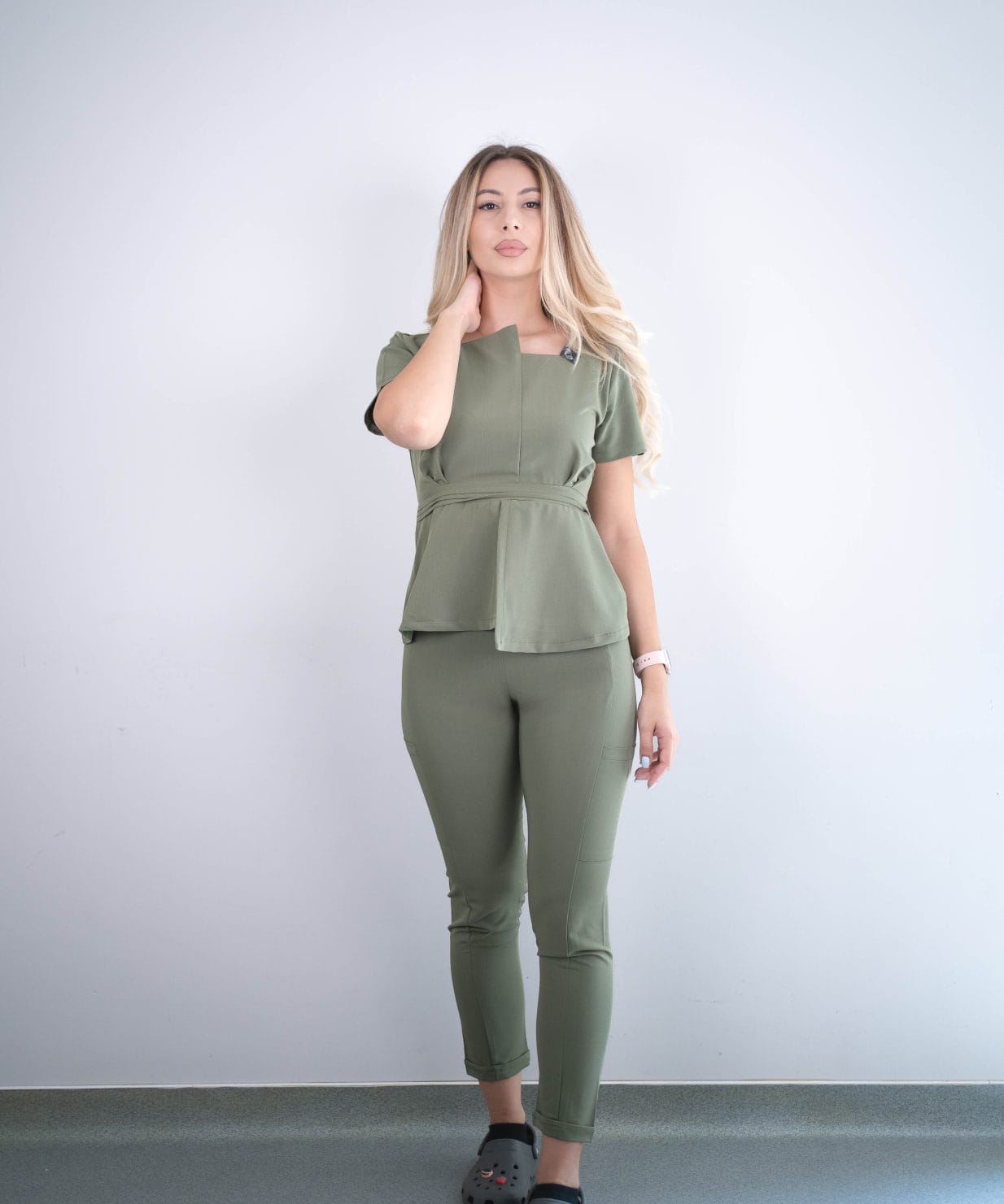 Set costum medical Olive3 2 Set costum medical Olive3 2