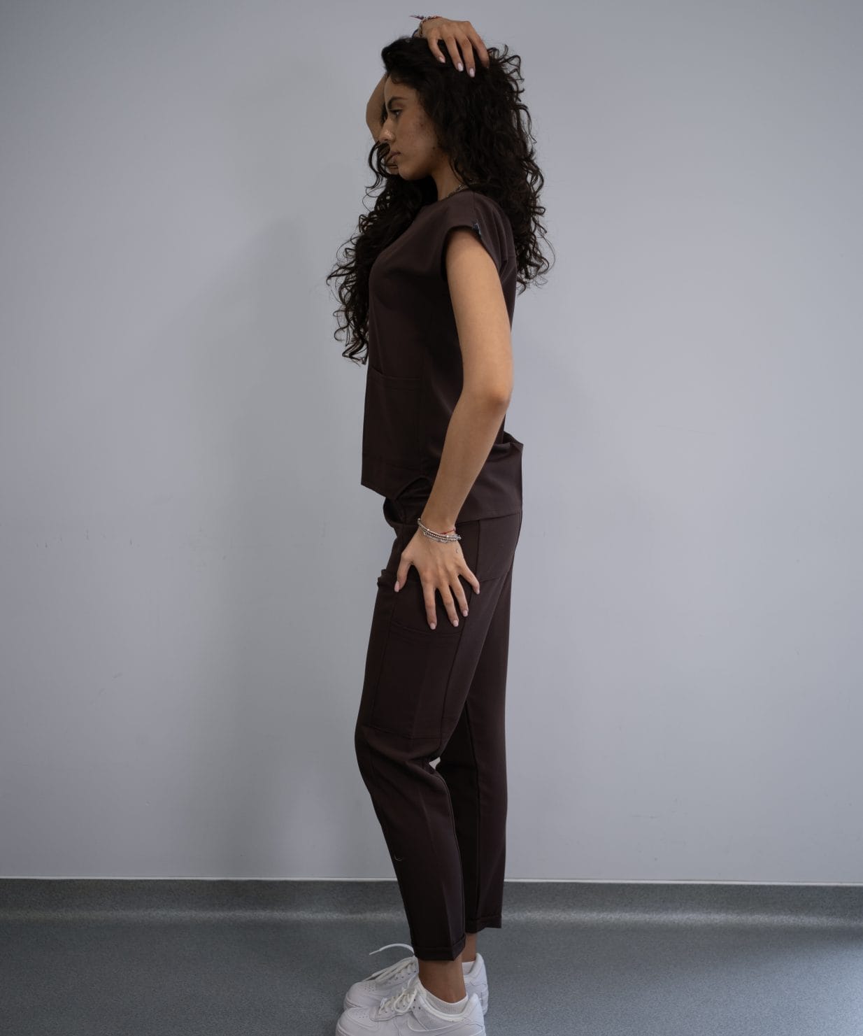 Costum medical nou choco uniforma medicala femei 10