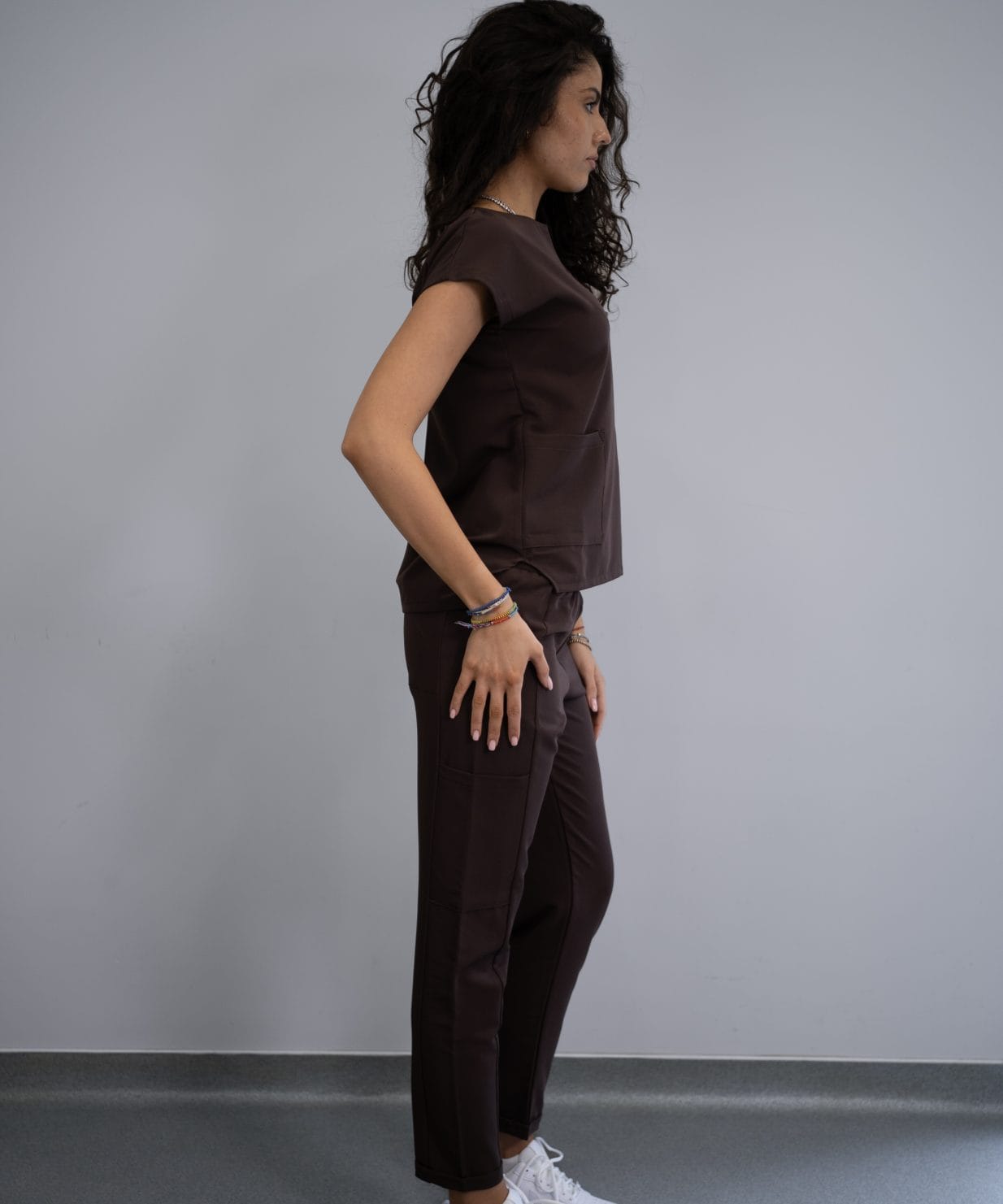 Costum medical nou choco uniforma medicala femei 13