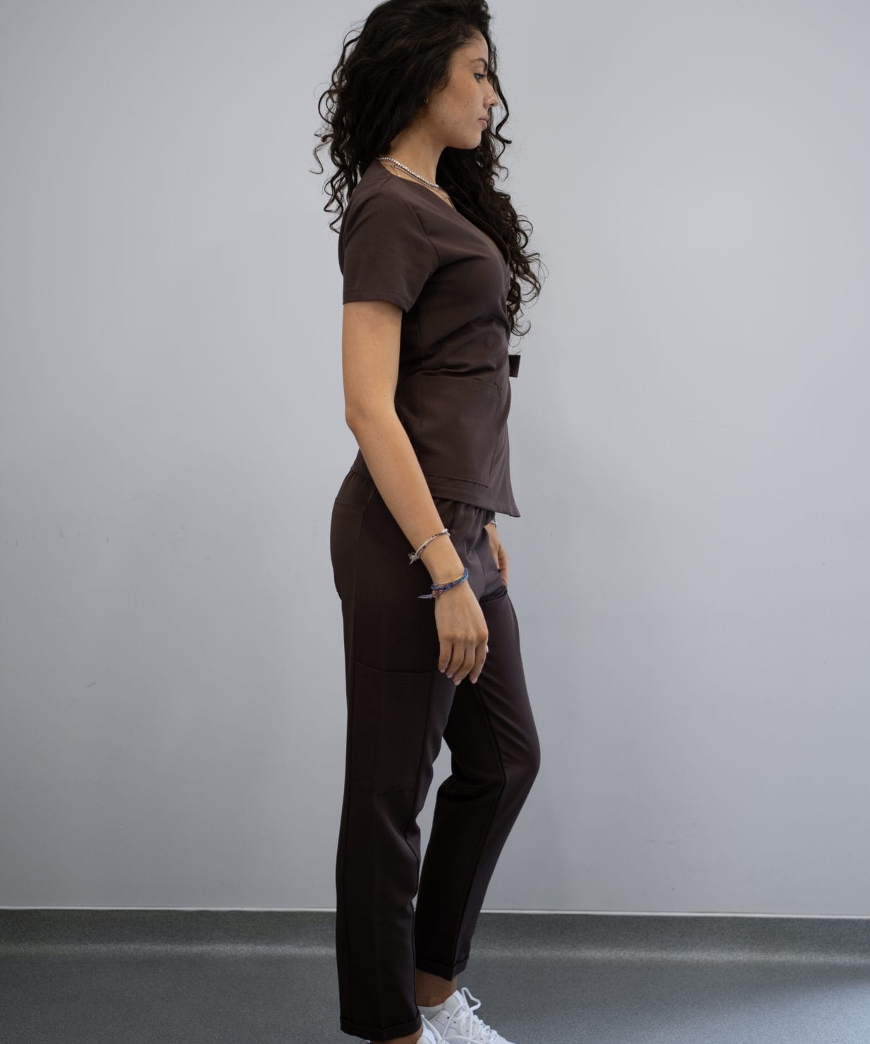 Costum medical nou choco uniforma medicala femei 7