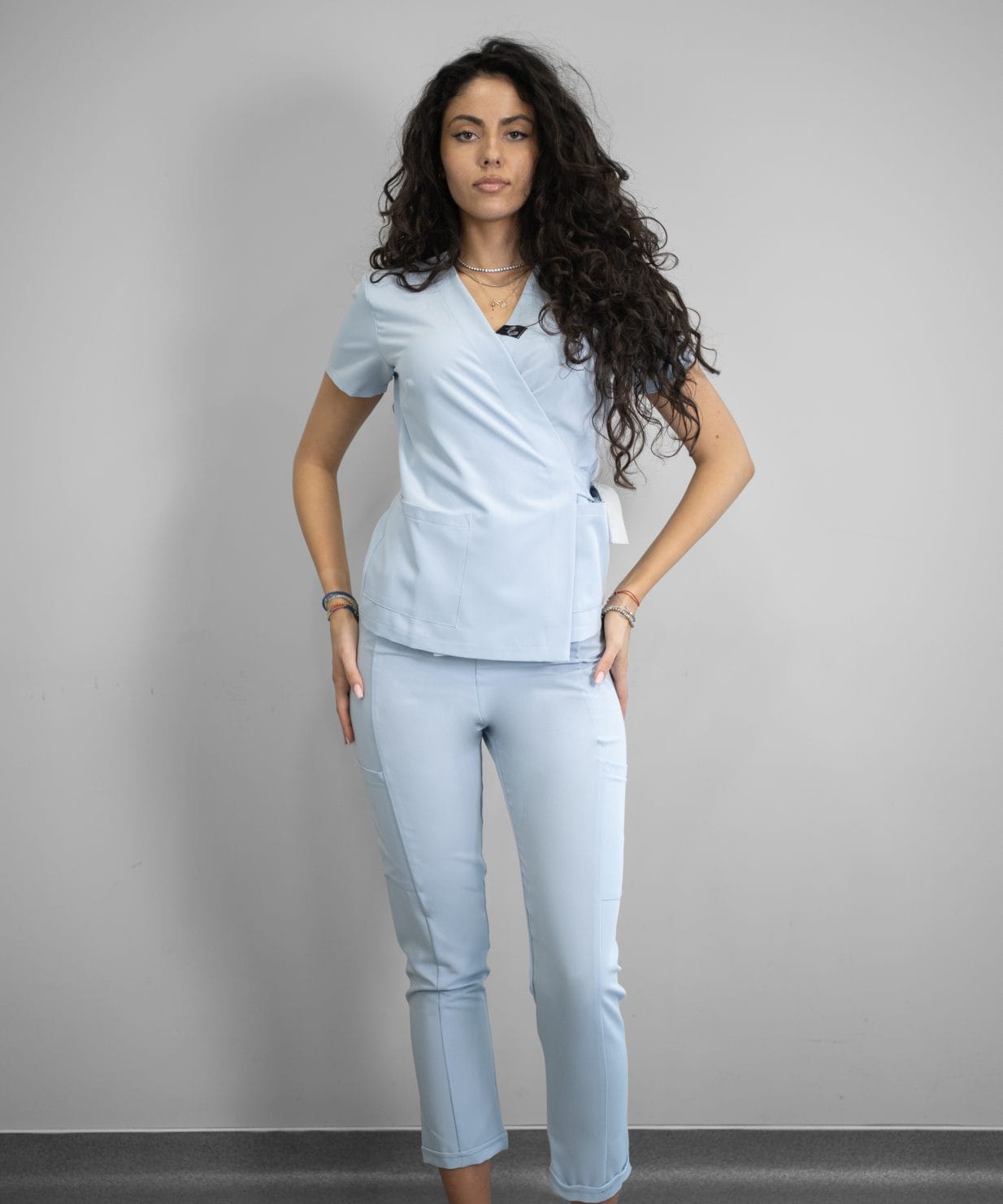 Set Costum Medical Ice Blue