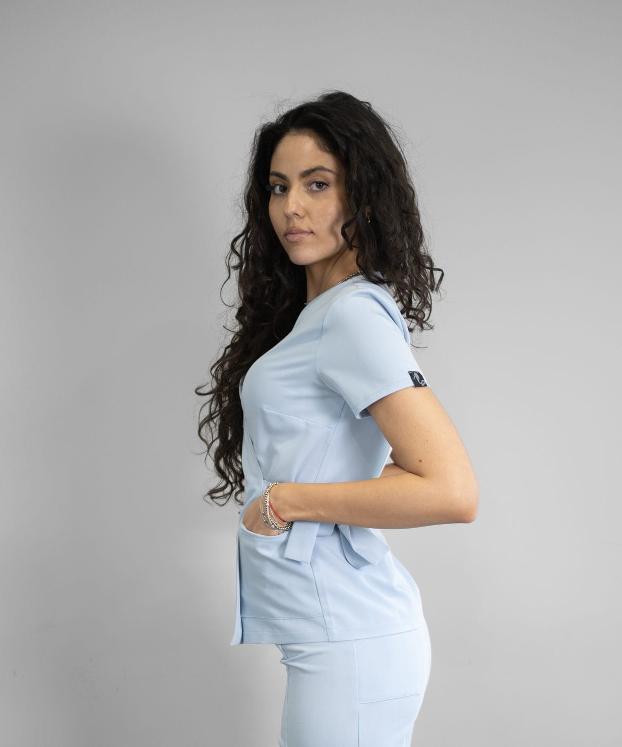 scrub medical Ice blue uniforma medicala bleo femei 8 scrub medical Ice blue uniforma medicala bleo femei 8