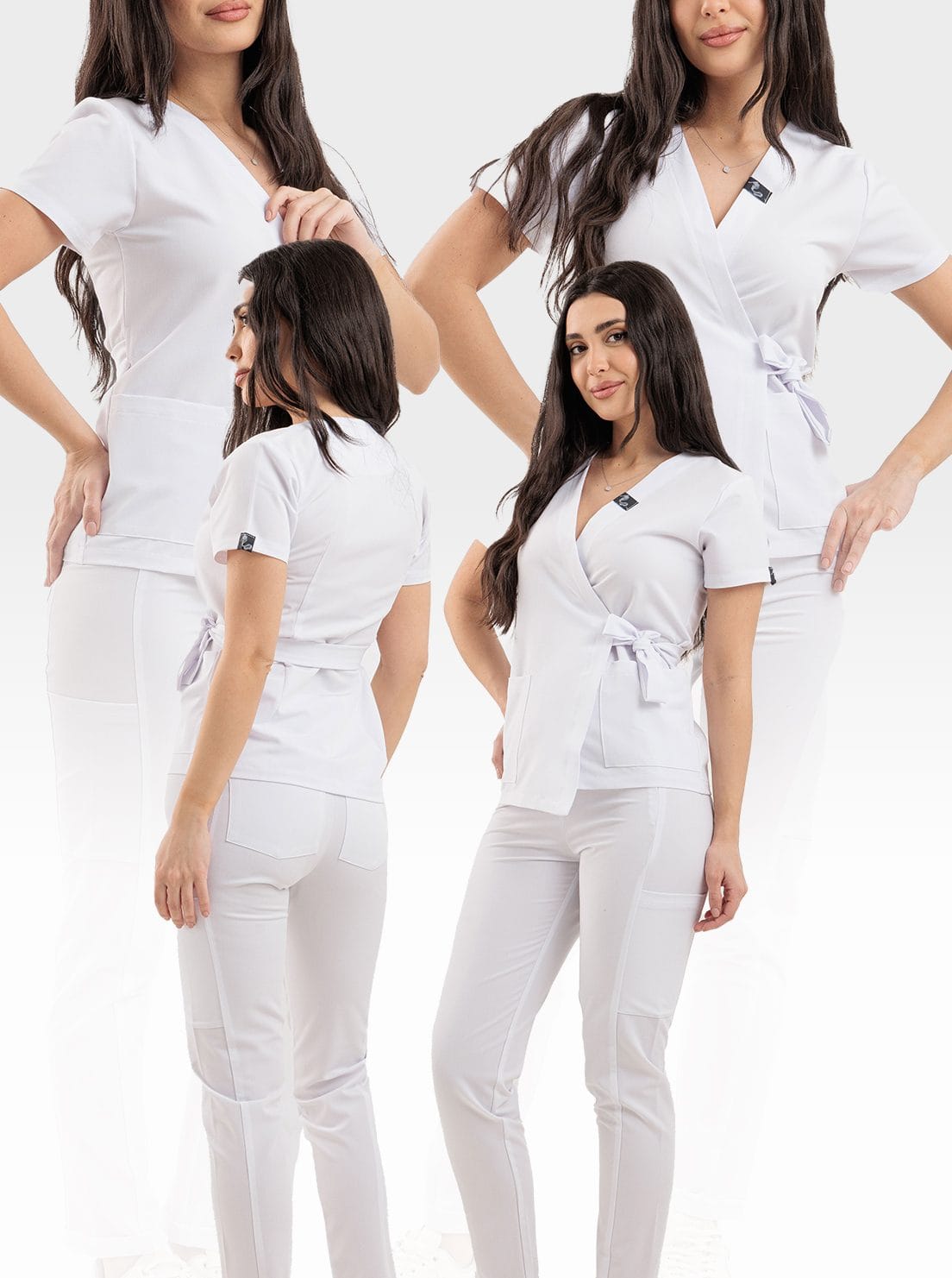 Alternative view of Set Costum Medical Allwhite