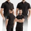 copert costum medical barbati negru