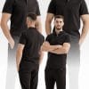 set costum medical barbati negru