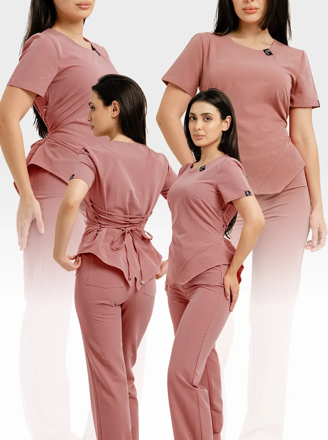 set costum medical roz blush doll flares2