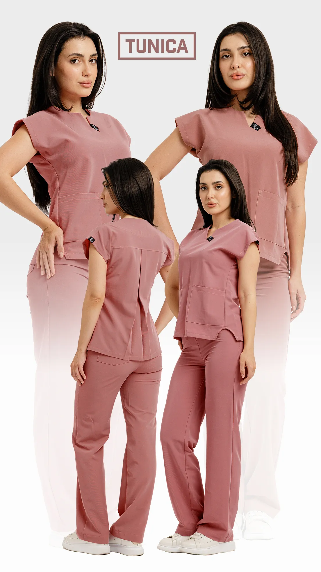 set medical Tunica plus Flares, costum vascoza